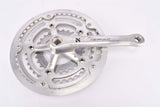 Nervar triple crankset with 48/38/28 teeth and chainguard in 170mm length from the 1980s
