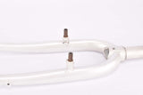 28" Pearl White Trekking Steel Fork with Eyelets for Fenders, Rack and Low Rider