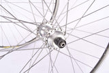 28" (700C / 622mm) Wheelset with Wolber TX Profile Hard Anodized Titane Chrome clincher Rims and Campagnolo Chorus hubs