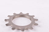 NOS Shimano Dura-Ace #CS-7400 Uniglide (UG) Cassette Top Sprocket for 6-speed, threaded on inside with 12 teeth from the 1980s