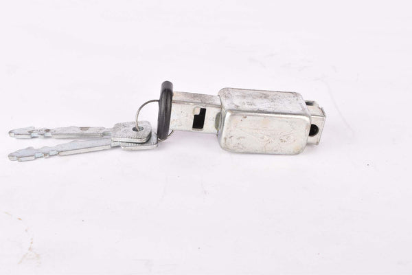 NOS Hebie Trumpf frame mount city bike lock (lucchetto blocca ruota bici, Rahmen-Fahrradschloss)