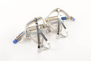 Campagnolo # 405/000, Victory Pedals with toe clips and straps from the 1980s