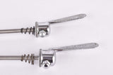 Campagnolo pre cpsc quick release set Record and Super Record, #1001/3 and #1006/8 front and rear Skewer from the 1950s - 1970s