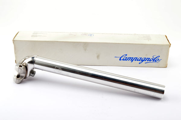NEW Campagnolo silver polished Centaur MTB seatpost in 26.4 diameter from the 1990s NOS/NIB