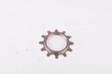 NOS Shimano Dura-Ace #CS-7400 Uniglide (UG) Cassette Top Sprocket for 6-speed, threaded on inside with 12 teeth from the 1980s