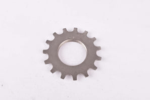 NOS Shimano Dura-Ace #CS-7400 Uniglide (UG) Cassette Top Sprocket for 7-speed, threaded on inside with 15 teeth from the 1980s