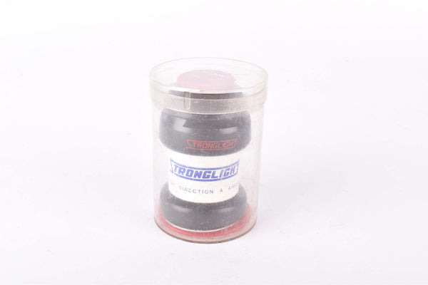 NOS/NIB Stronglight X12 needle bearings black finished Headset with english thread from the1980s