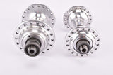 Campagnolo Record Strada #1034 Low Flange Hub set with 36 holes and english thread from the 1960s - 80s