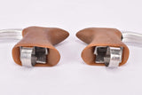 Dia Compe Aero Gran Compe #AGC250 aero brake lever set with brown hoods from the 1980s