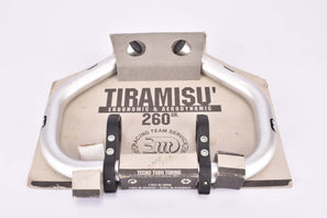 NOS/NIB Silver 3ttt Tiramisu Clip-on Bars from the 1990s