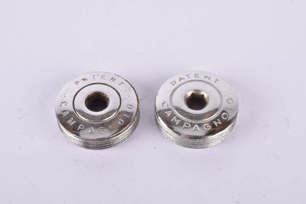 Campagnolo crank set dust caps #756 from the 1950s - 1980s