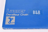 NOS D.I.D Lanner Derailleur 5-6-7 speed road chain 1/2 x 3/32, 116 links from the 1980s