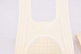 NOS/NIB Christophe MT. Mountainbike Toe Clip Set, Size Medium in White from the 1990s