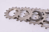 Shimano 7-speed Uniglide Cassette with 14-26 teeth from 1988