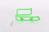 NOS neon green Wheeler MTB water bottle cage from the 1990s