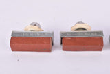 NOS red Altenburger Brake Pad set for aluminum alloy rims only
