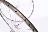 28" (700C / 622mm) Wheelset with Wolber TX Profile Hard Anodized Titane Chrome clincher Rims and Campagnolo Chorus hubs