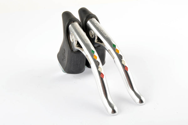 NEW Campagnolo Nuovo Gran Sport #1040/1A pantographed and drilled brake lever set from 1970-80s NOS