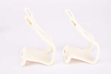 NOS/NIB Christophe MT. Mountainbike Toe Clip Set, Size Medium in White from the 1990s