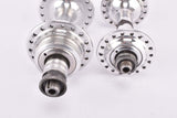 Campagnolo Record Strada #1034 Low Flange Hub set with 36 holes and english thread from the 1960s - 80s