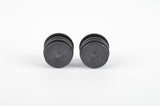 Black Bar End Handlebar plug set