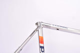 Peugeot A 300 Cosmic vintage aluminum road bike frame in 57 cm (c-t) / 55.5 cm (c-c) with Aviatube Dural tubing from 1987