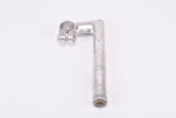 Silver Aluminium stem in size 65 mm with 25.4 mm bar clamp size from 1980s