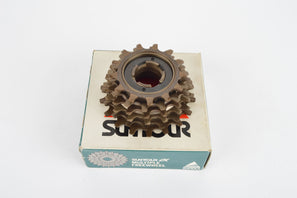 NOS Suntour freewheel, 6-speed, 13-18 teeth, from the 1980s NOS