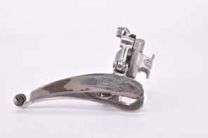 First generation Campagnolo Record #1052/1 No Lip Clamp-on Front Derailleur with sloted cable stop and chromed bronze arms from the 1960s