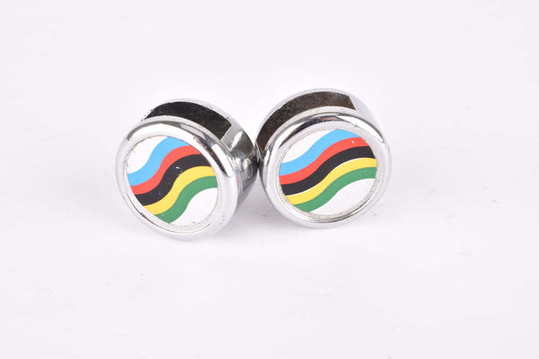 NOS Campione del Mondo Pedal Strap Caps pair from the 1980s