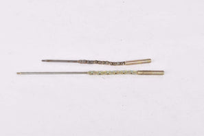 NOS Sachs Torpedo Pentasport 5-speed geared hub shifting pullchain pair for double shifting cables (Torpedo Pentasport 5-Gang Zugkettchen Paar)