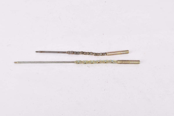 NOS Sachs Torpedo Pentasport 5-speed geared hub shifting pullchain pair for double shifting cables (Torpedo Pentasport 5-Gang Zugkettchen Paar)