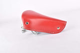 NOS red and white kids junior Saddle