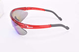 NOS/NIB Santini #1909/RW rainbow Cycling Eyewear incl. green sleeve from 1980s - 90s