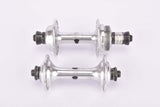 Campagnolo Record Strada #1034 Low Flange Hub set with 36 holes and english thread from the 1960s - 80s