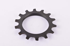 NOS Shimano 600 Uniglide #1241415 Cog with 14 teeth threaded on inside (#BC40) in black from the 1970s - 80s