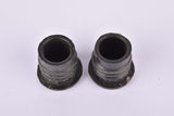 Black Puch handlebar end plugs (Lenkerendstopfen)
