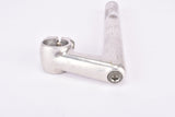 Silver Aluminium stem in size 65 mm with 25.4 mm bar clamp size from 1980s