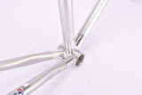 Peugeot A 300 Cosmic vintage aluminum road bike frame in 57 cm (c-t) / 55.5 cm (c-c) with Aviatube Dural tubing from 1987