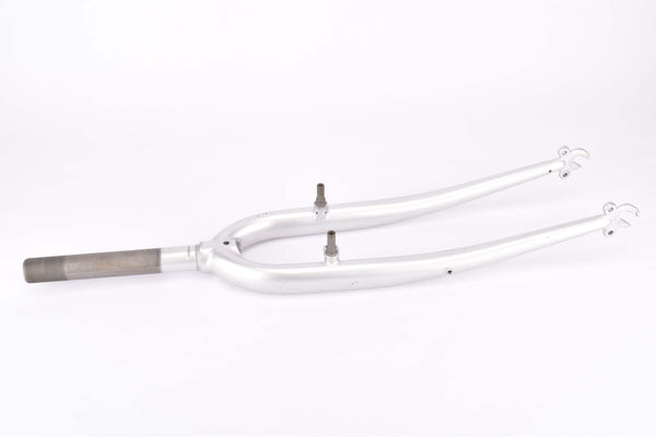 28" Grey Trekking Steel Fork with Eyelets for Fenders, Rack and Low Rider