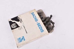 NOS/NIB 7-speed / 8-speed Sachs-Sedis Grand Tourisme Noir #GT7 (532787) Sedissport Chain in 1/2" x 3/32"with 116 links from the 1980s - 1990s