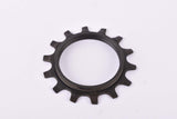 NOS Shimano 600 Uniglide #1241415 Cog with 14 teeth threaded on inside (#BC40) in black from the 1970s - 80s