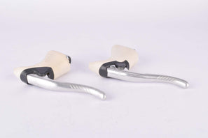Shimano Exage Motion #BL-A251 aero Brake Lever Set with white Hoods from 1980s - 90s