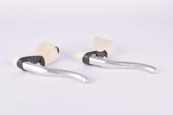 Shimano Exage Motion #BL-A251 aero Brake Lever Set with white Hoods from 1980s - 90s