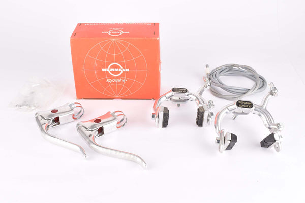 NOS Weinmann Symetric long reach Brake Set with Brake Levers from the 1980s NIB
