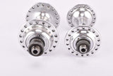 Campagnolo Record Strada #1034 Low Flange Hub set with 36 holes and english thread from the 1960s - 80s