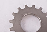 NOS Shimano Dura-Ace #MF-7400-7 7-speed Cog threaded on outside (#BC36), Uniglide (UG) Freewheel Top Sprocket with 15 teeth from the 1980s - 1990s