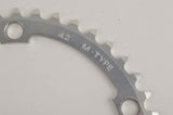 NEW Sugino M-Type Chainring 42 teeth and 144 mm BCD from the 80s NOS