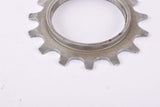 NOS Shimano 600 Uniglide #1241515 Cog with 15 teeth threaded on inside (#BC40) in silver from the 1970s - 80s