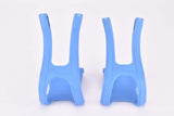 NOS/NIB Christophe MT. Mountainbike Toe Clip Set, Size Large in Blue from the 1990s